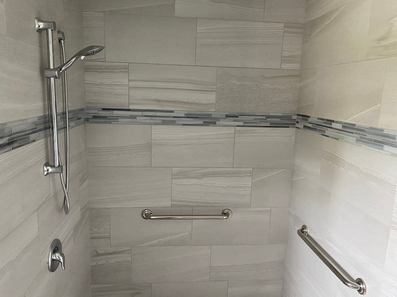 Shower grab bars